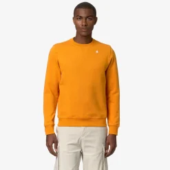 K-WAY Baptiste - Fleece - Jumper - Man - Orange Md Sale