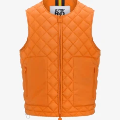K-WAY Barnely Eco Light Warm - Jackets - Vest - Unisex - Orange Clearance