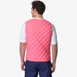 K-WAY Barnely Eco Light Warm - Jackets - Vest - Unisex - Pink Camellia New