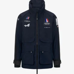 K-WAY Barrow Orient Express Ac - Jackets - 3/4 Length - Unisex - Blue Dress Flash Sale