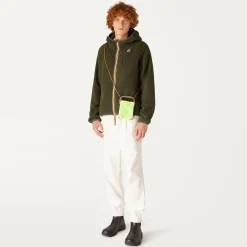 K-WAY Beau St Fur Bonded - Fleece - Jacket - Unisex - Green Blackish- Grey Smk Hot