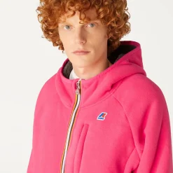 K-WAY Beau St Fur Bonded - Fleece - Jacket - Unisex - Fuchsiamag-Greysmk Clearance
