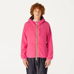 K-WAY Beau St Fur Bonded - Fleece - Jacket - Unisex - Fuchsiamag-Greysmk Clearance