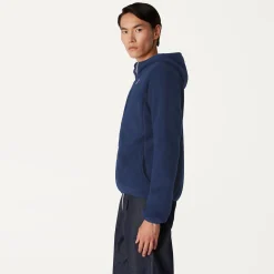 K-WAY Beau St Fur Bonded - Fleece - Jacket - Unisex - Blue Depth-Grey Smk Shop