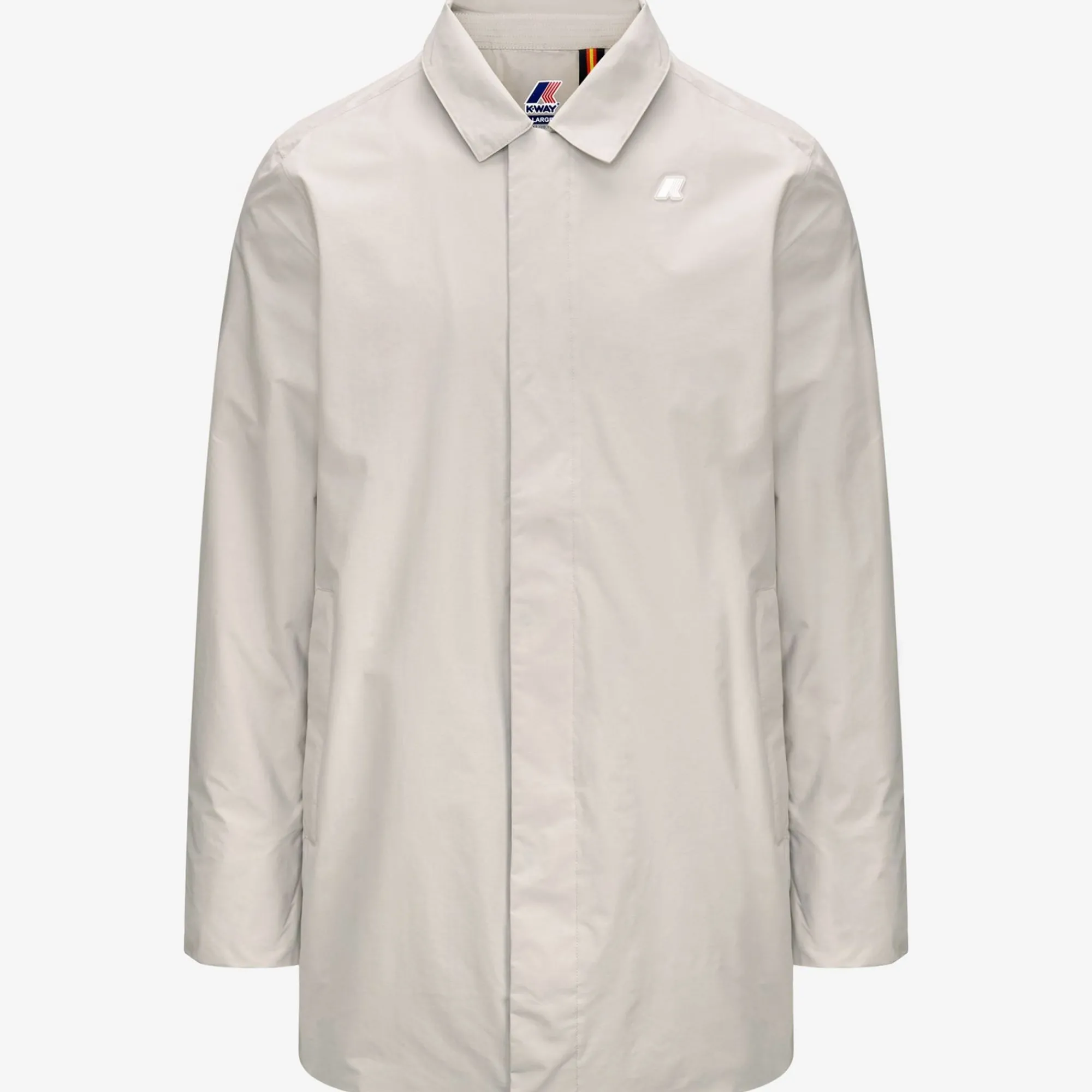 K-WAY Benny Ottoman - Jackets - 3/4 Length - Man - Beige Lt Clearance