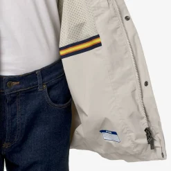 K-WAY Benny Ottoman - Jackets - 3/4 Length - Man - Beige Lt Clearance