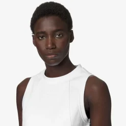 K-WAY Beryl - T-Shirtstop - Tank - Woman - White Outlet