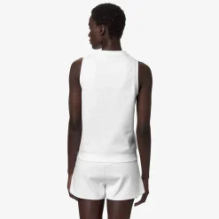 K-WAY Beryl - T-Shirtstop - Tank - Woman - White Outlet