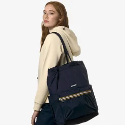 K-WAY Blandy - Bags - Tote Bag - Unisex - Blue Depth Best Sale