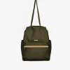 K-WAY Blandy - Bags - Tote Bag - Unisex - Green Blackish Clearance