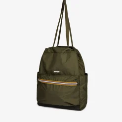 K-WAY Blandy - Bags - Tote Bag - Unisex - Green Blackish Clearance