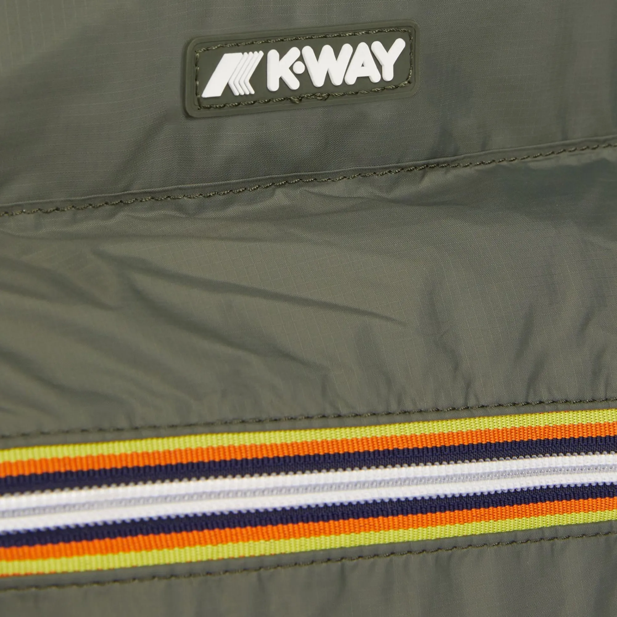 K-WAY Blandy - Bags - Tote Bag - Unisex - Green Blackish Clearance