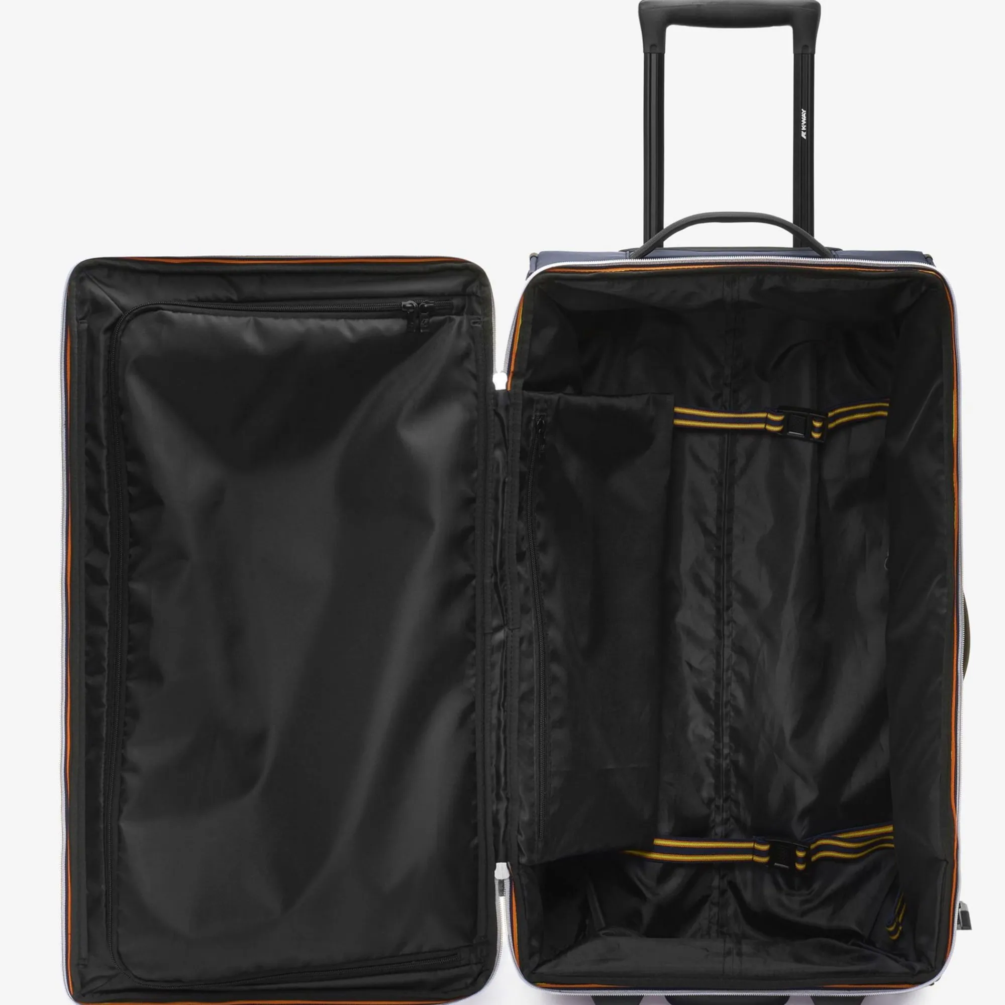 K-WAY Blossac M - Luggage Bags - Trolley - Unisex - Blue Depht-Black Pure New