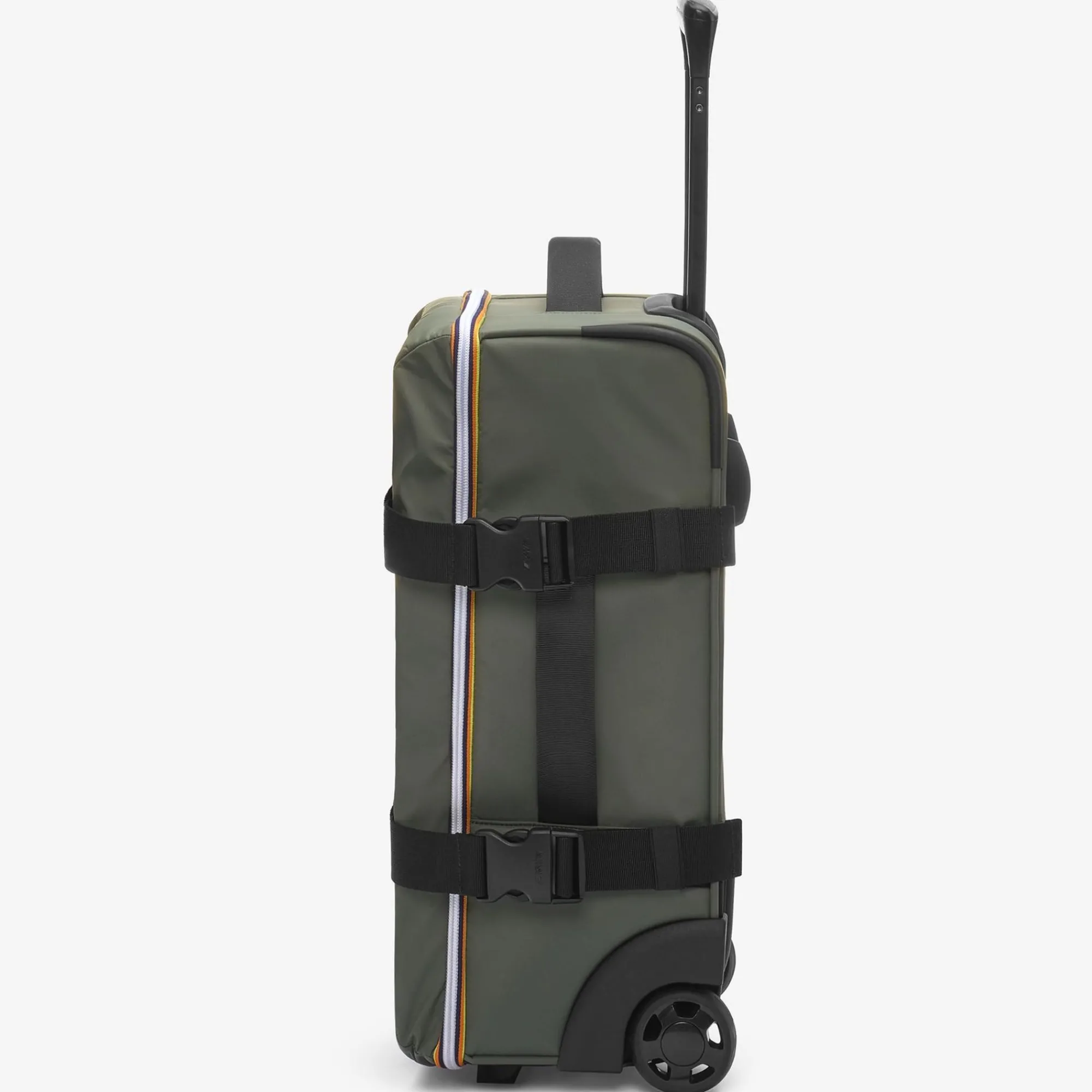 K-WAY Blossac S - Luggage Bags - Trolley - Unisex - Green Blackish-Black Pure Best Sale
