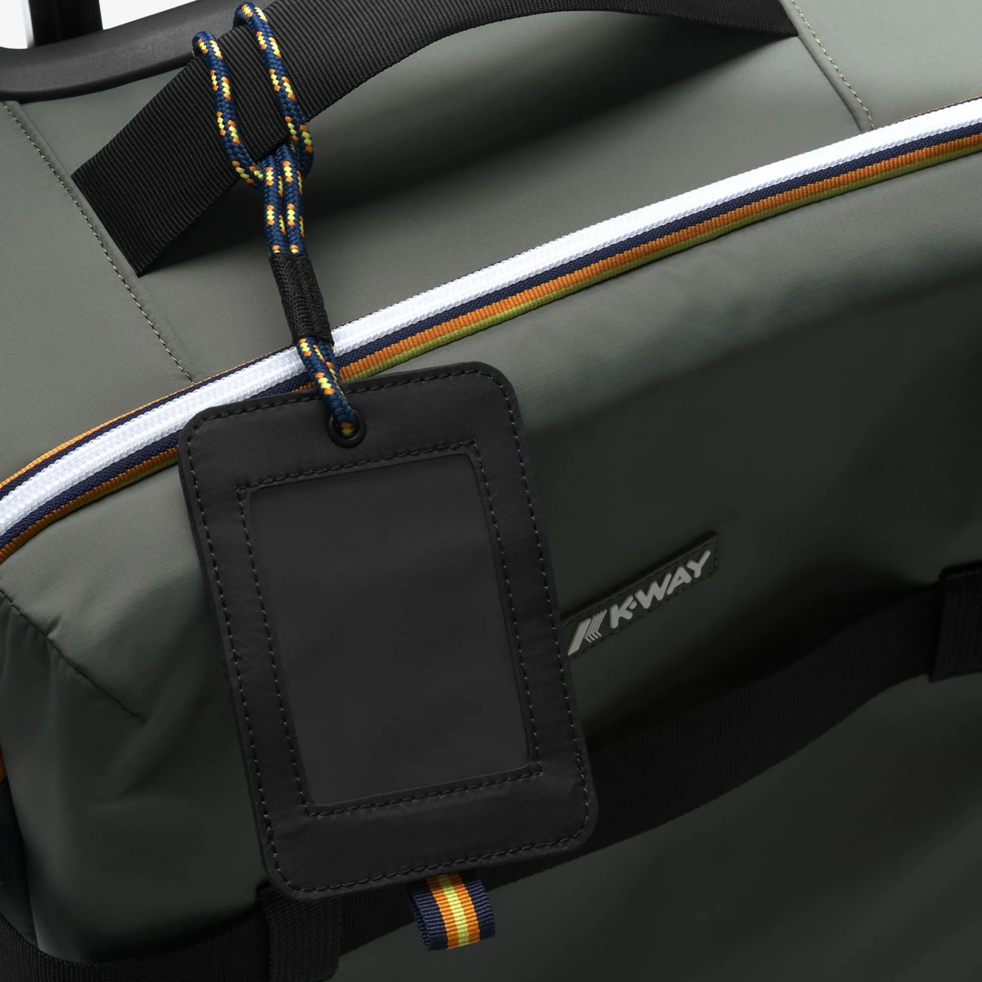 K-WAY Blossac S - Luggage Bags - Trolley - Unisex - Green Blackish-Black Pure Best Sale