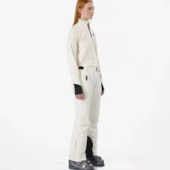 K-WAY Bonneval Micro Twill 2 Layers - Pants - Sport Trousers - Woman - White Gardenia Cheap