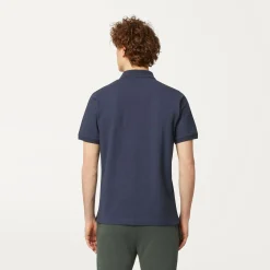 K-WAY Briac - Polo Shirts - Polo - Man - Blue Depth Shop