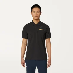 K-WAY Briac - Polo Shirts - Polo - Man - Black Pure Sale