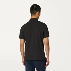 K-WAY Briac - Polo Shirts - Polo - Man - Black Pure Sale