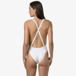 K-WAY Bricy - Bathing Suits - Swimsuit - Woman - White Cheap