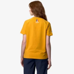 K-WAY Brombeis Orient Express Ac - T-Shirtstop - T-Shirt - Unisex - Yellow Sunflower Shop