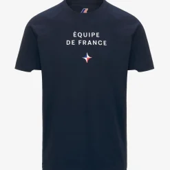 K-WAY Brombeis Orient Express Ac - T-Shirtstop - T-Shirt - Unisex - Blue Dress Online