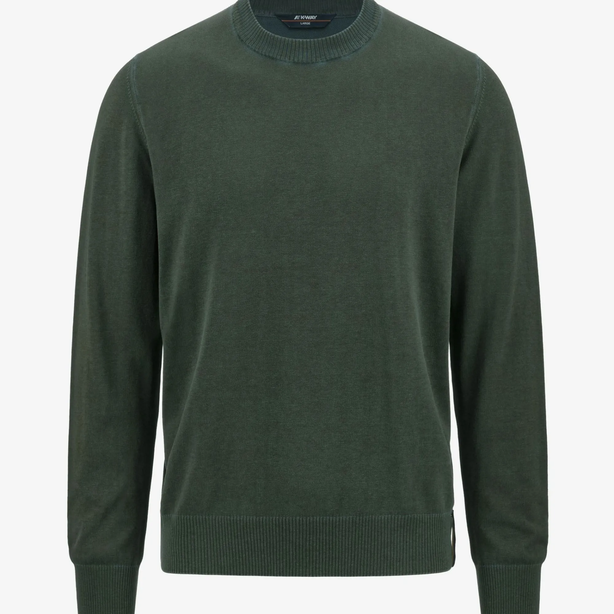 K-WAY Brou - Knitwear - Pullover - Man - Green A-Blue I Sale
