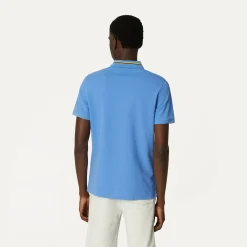 K-WAY Cirano - Polo Shirts - Polo - Man - Blue Ultramarine Flash Sale