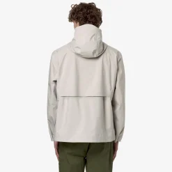 K-WAY Claudel Clean Look 3L - Jackets - Mid - Man - Beige L-Blue F Sale