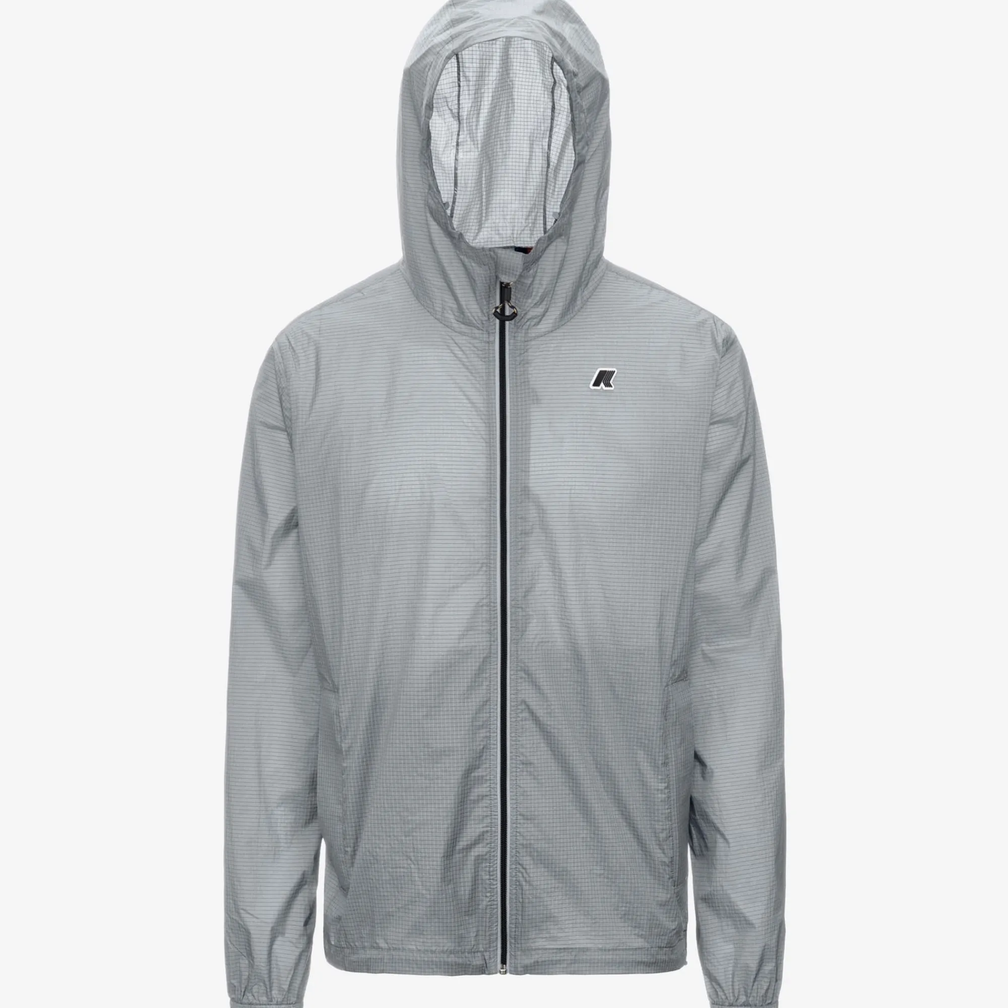 K-WAY Cleon Nylon Ripstop - Jackets - Short - Unisex - Grey Ash Ripstop Online