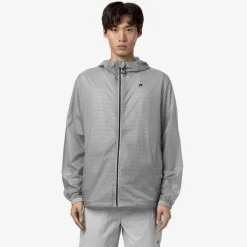 K-WAY Cleon Nylon Ripstop - Jackets - Short - Unisex - Grey Ash Ripstop Online