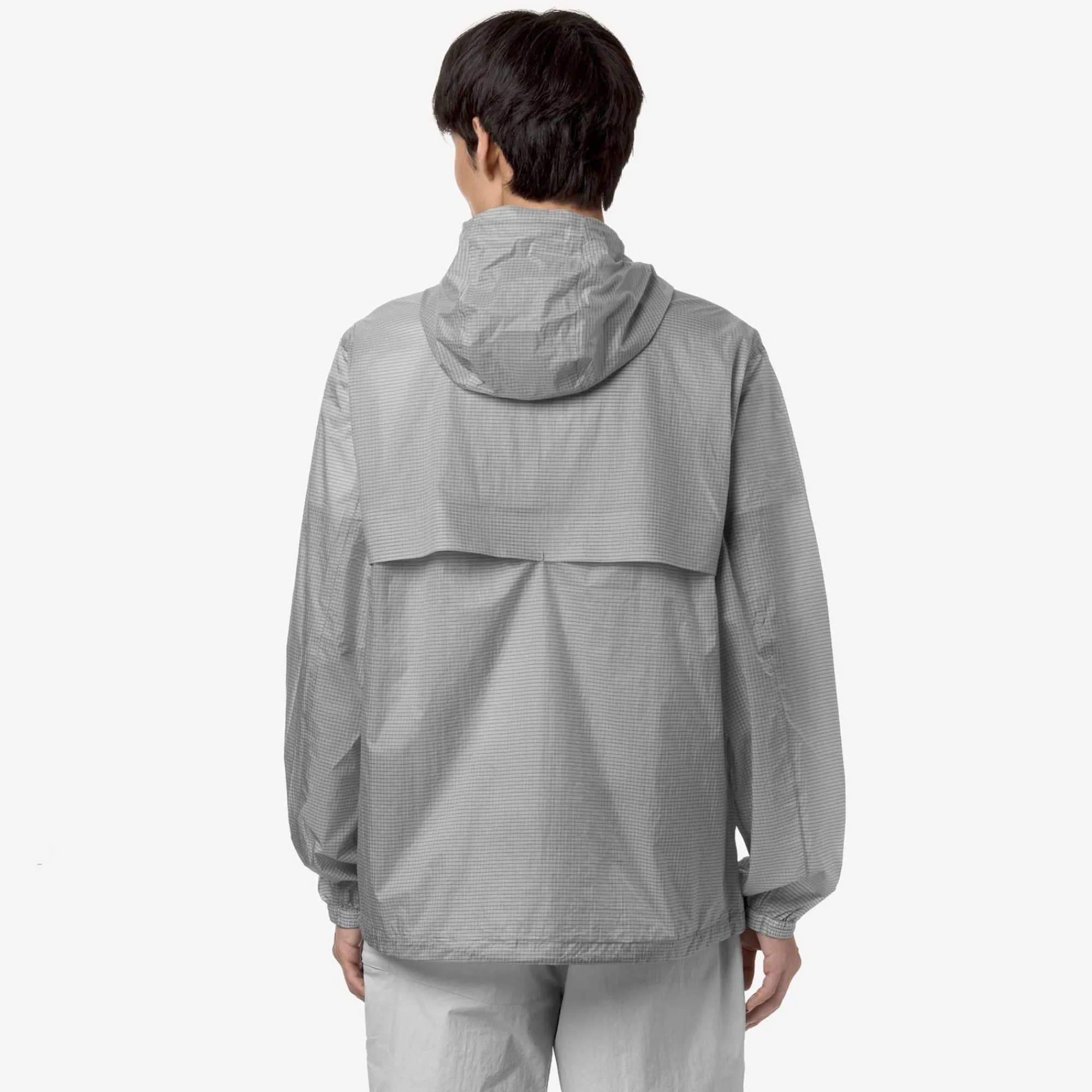 K-WAY Cleon Nylon Ripstop - Jackets - Short - Unisex - Grey Ash Ripstop Online