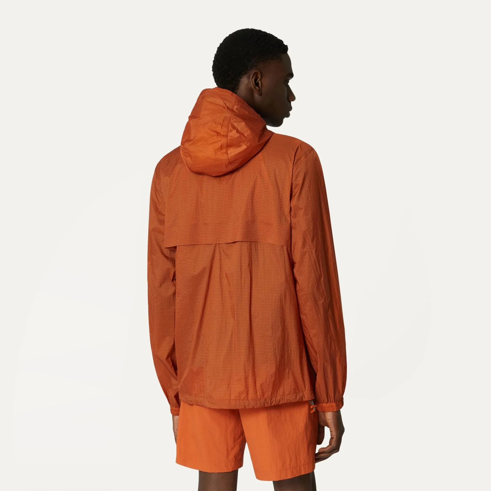 K-WAY Cleon Nylon Ripstop - Jackets - Short - Unisex - Orange Copper Ripstop Store