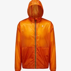 K-WAY Cleonard Light Micro Ripstop - Jackets - Mid - Man - Orange Russet Shop