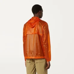 K-WAY Cleonard Light Micro Ripstop - Jackets - Mid - Man - Orange Russet Shop