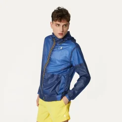 K-WAY Cleonard Light Micro Ripstop - Jackets - Mid - Man - Blue Sapphire New