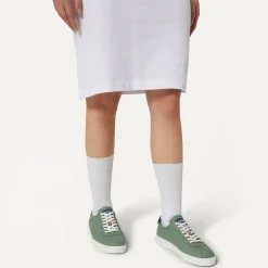 K-WAY Club K - Sneakers - Low Cut - Unisex - Green Fjord-White Discount