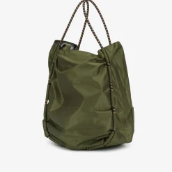 K-WAY Colinne - Bags - Shoulder Bag - Unisex - Green Sphagnum Shantung Best