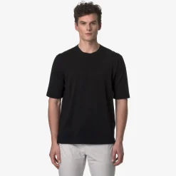 K-WAY Combe - Knitwear - Pullover - Man - Black Pure New