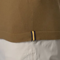 K-WAY Combe - Knitwear - Pullover - Man - Brown Corda Flash Sale