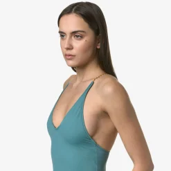 K-WAY Crosel - Bathing Suits - Swimsuit - Woman - Blue Greenish Best