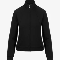 K-WAY Cyrielle Interlock - Fleece - Jacket - Woman - Black Pure Clearance