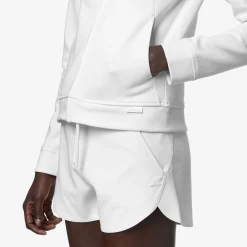 K-WAY Cyrielle Interlock - Fleece - Jacket - Woman - White Best