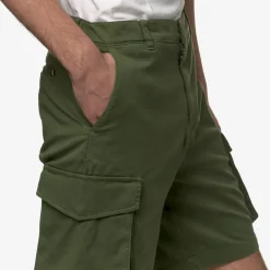 K-WAY Davon - Shorts - Cargo - Man - Green Cypress Cheap