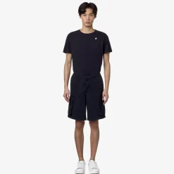 K-WAY Davon - Shorts - Cargo - Man - Blue Depth Cheap