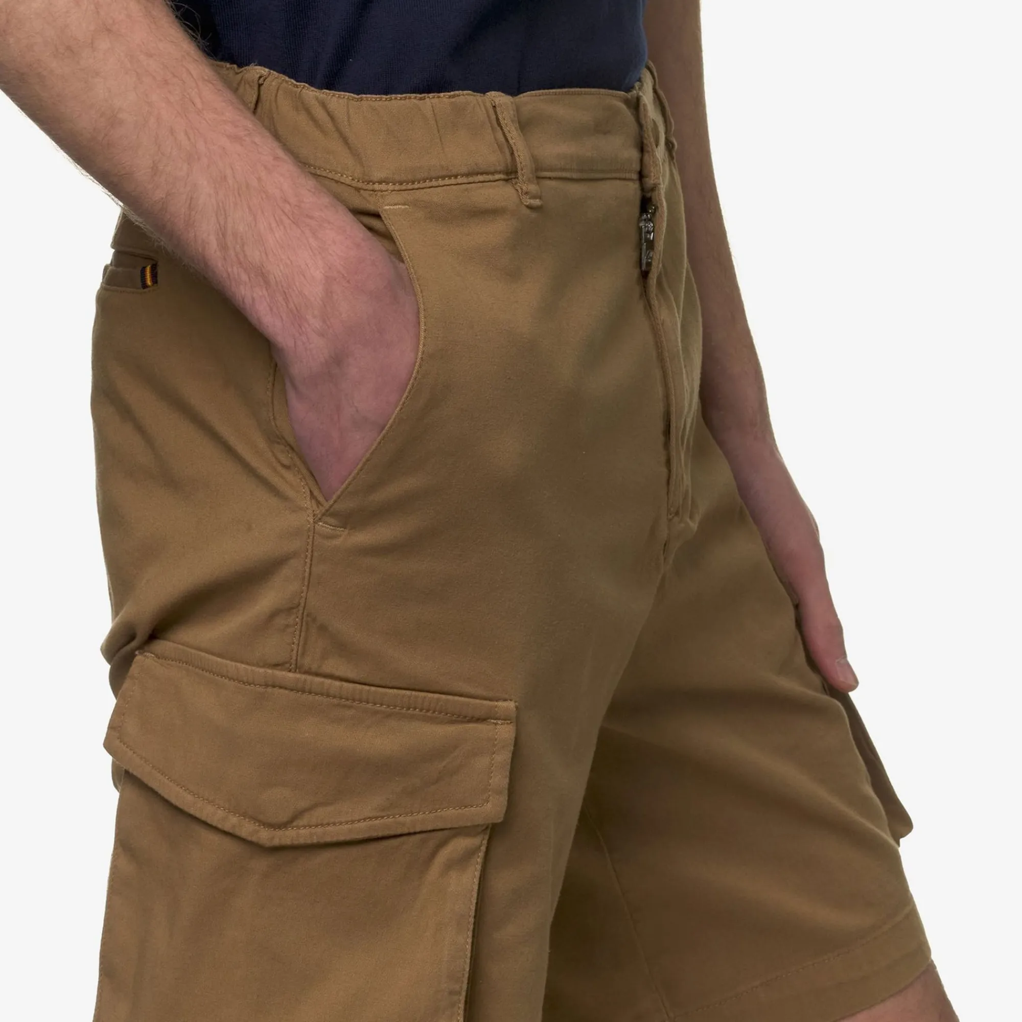 K-WAY Davon - Shorts - Cargo - Man - Brown Corda Fashion