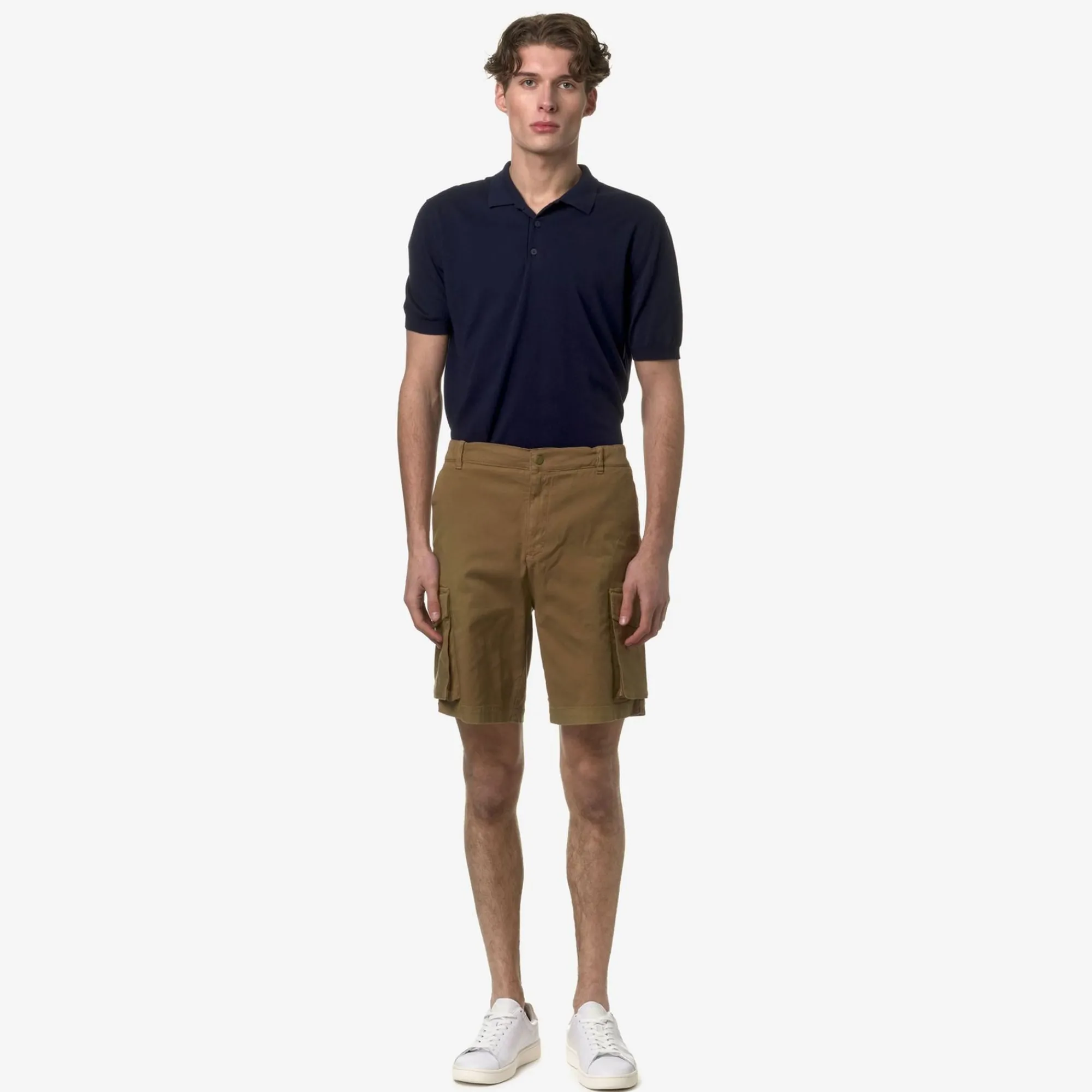 K-WAY Davon - Shorts - Cargo - Man - Brown Corda Fashion