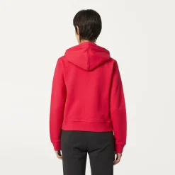 K-WAY Deline - Fleece - Jacket - Woman - Red Berry Fashion