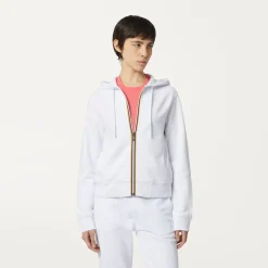 K-WAY Deline - Fleece - Jacket - Woman - White Outlet