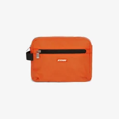 K-WAY Demu - Small Accessories - Beauty Case - Unisex - Orange Rust Discount